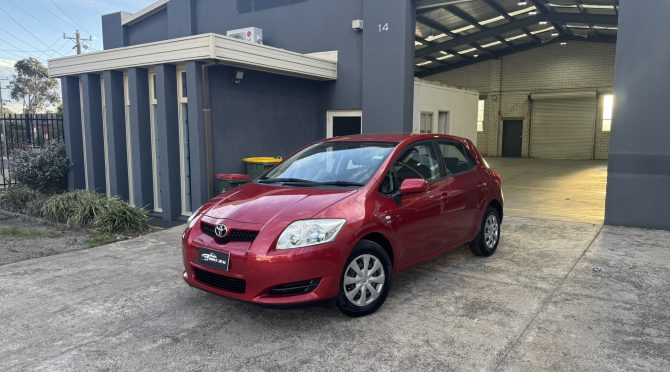 2009 TOYOTA Corolla