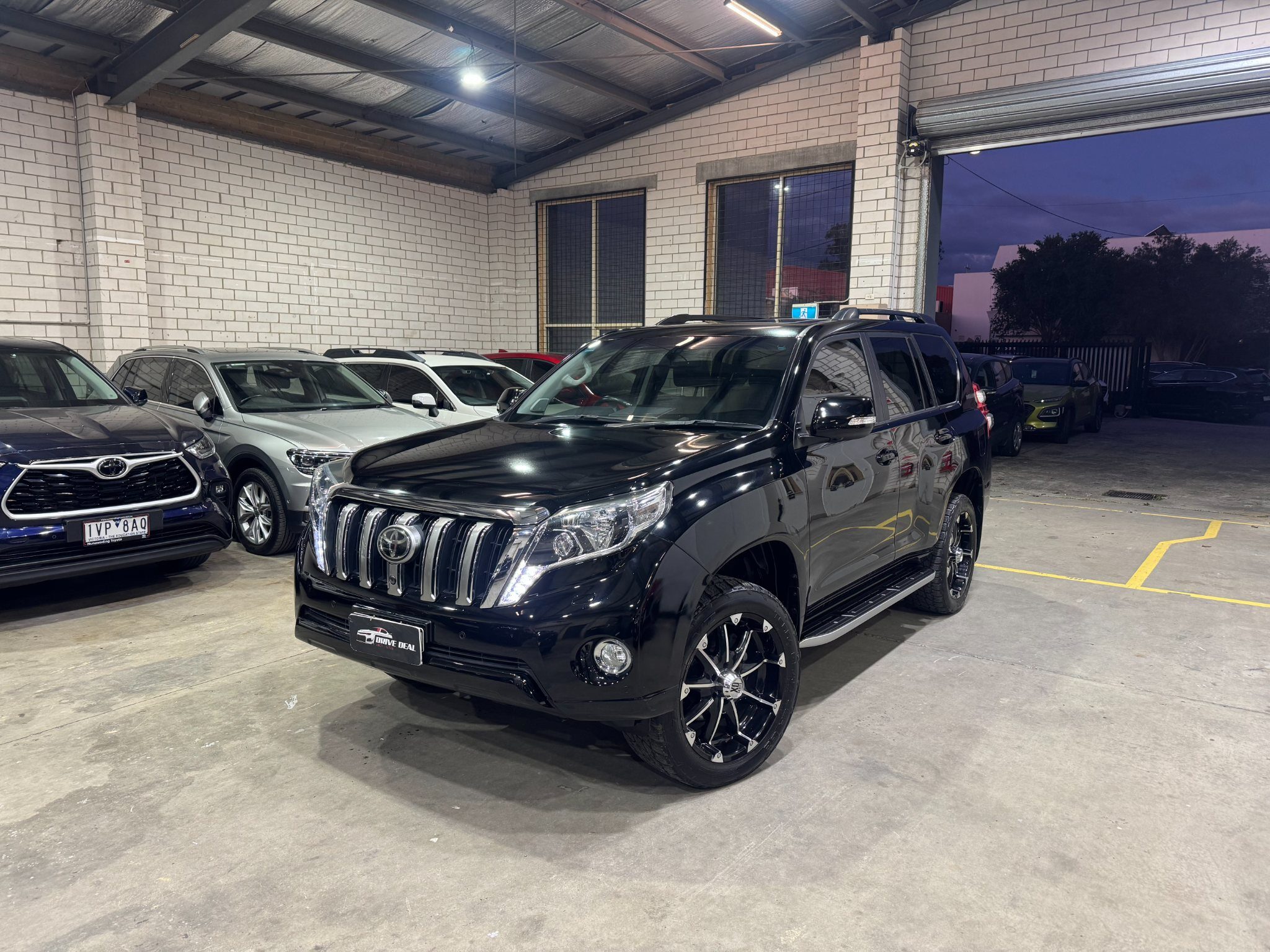 2013 Toyota Land Cruiser KAKADU Wagon Diesel Automatic black for sale at Drive Deals image 1