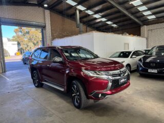 2017 Mitsubishi Pajero Sport Exceed Wagon Diesel Automatic red for sale at Drive Deals image 12