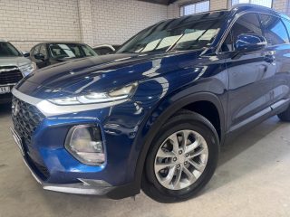 2018 Hyundai Santa Fe TM Wagon Diesel Automatic blue for sale at Drive Deals image 2