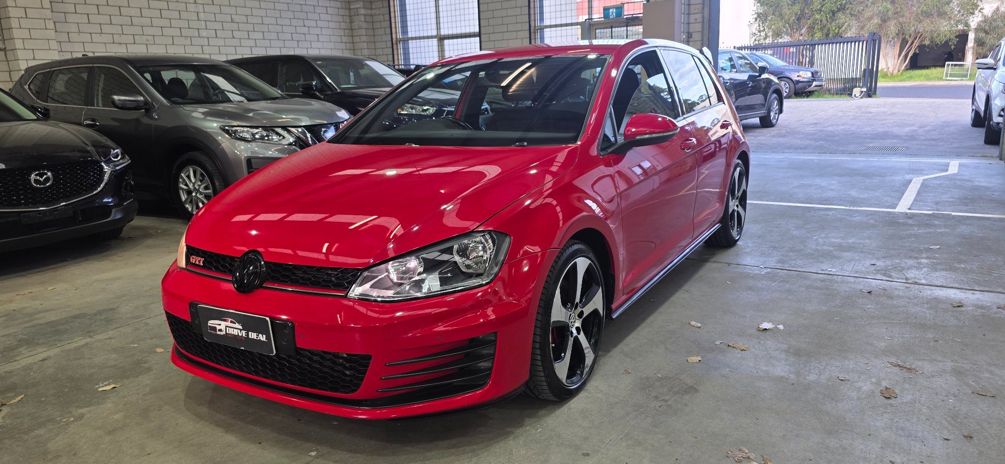 2014 Volkswagen Golf GTi Wagon Petrol Automatic red for sale at Drive Deals image 1