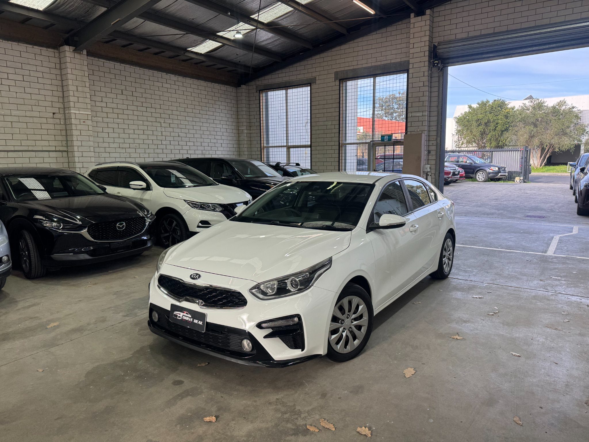 2018 Kia Cerato S Sedan Petrol Automatic white for sale at Drive Deals image 1