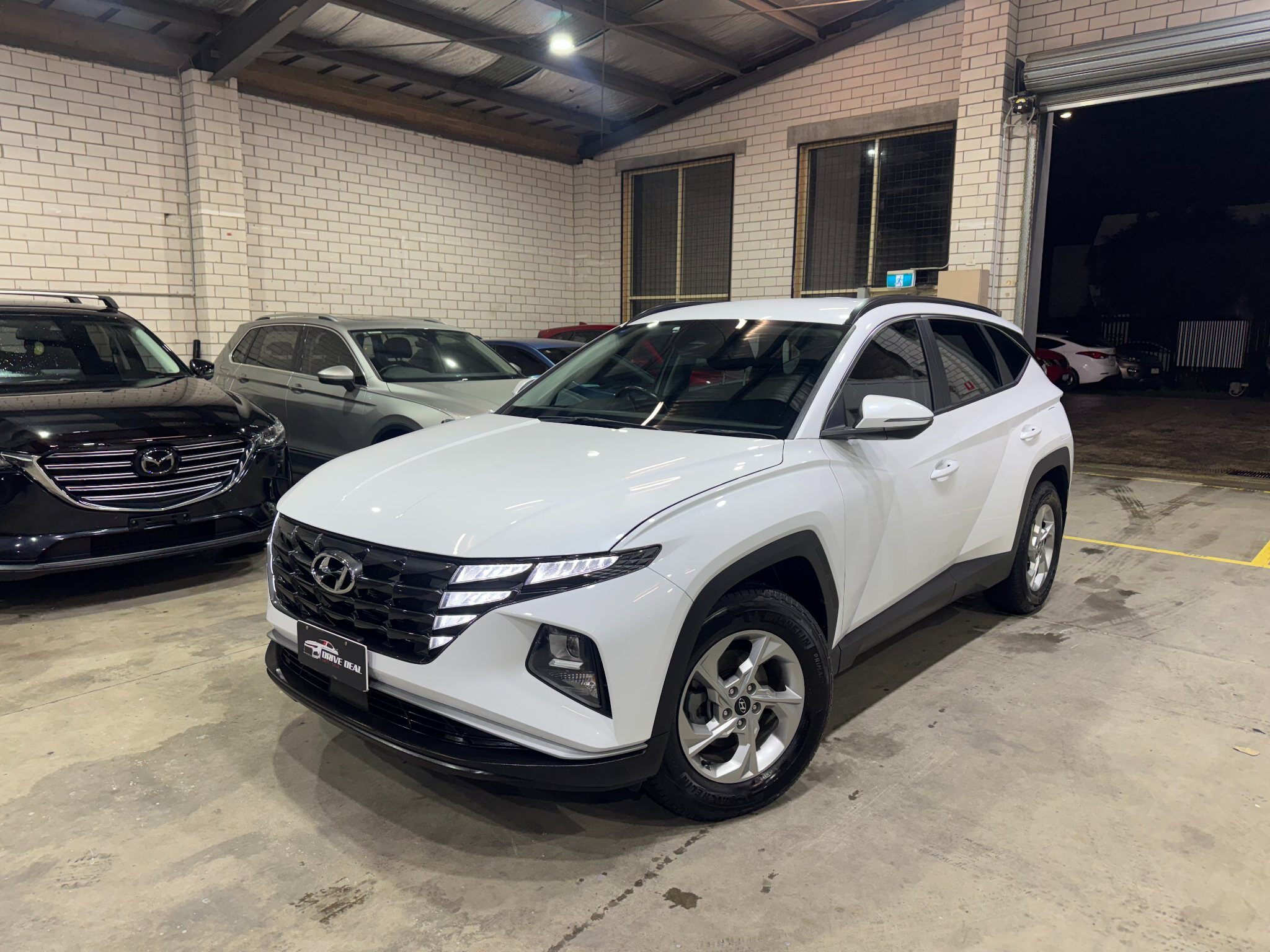 2023 Hyundai Tucson Wagon Petrol Automatic white for sale at Drive Deals image 1