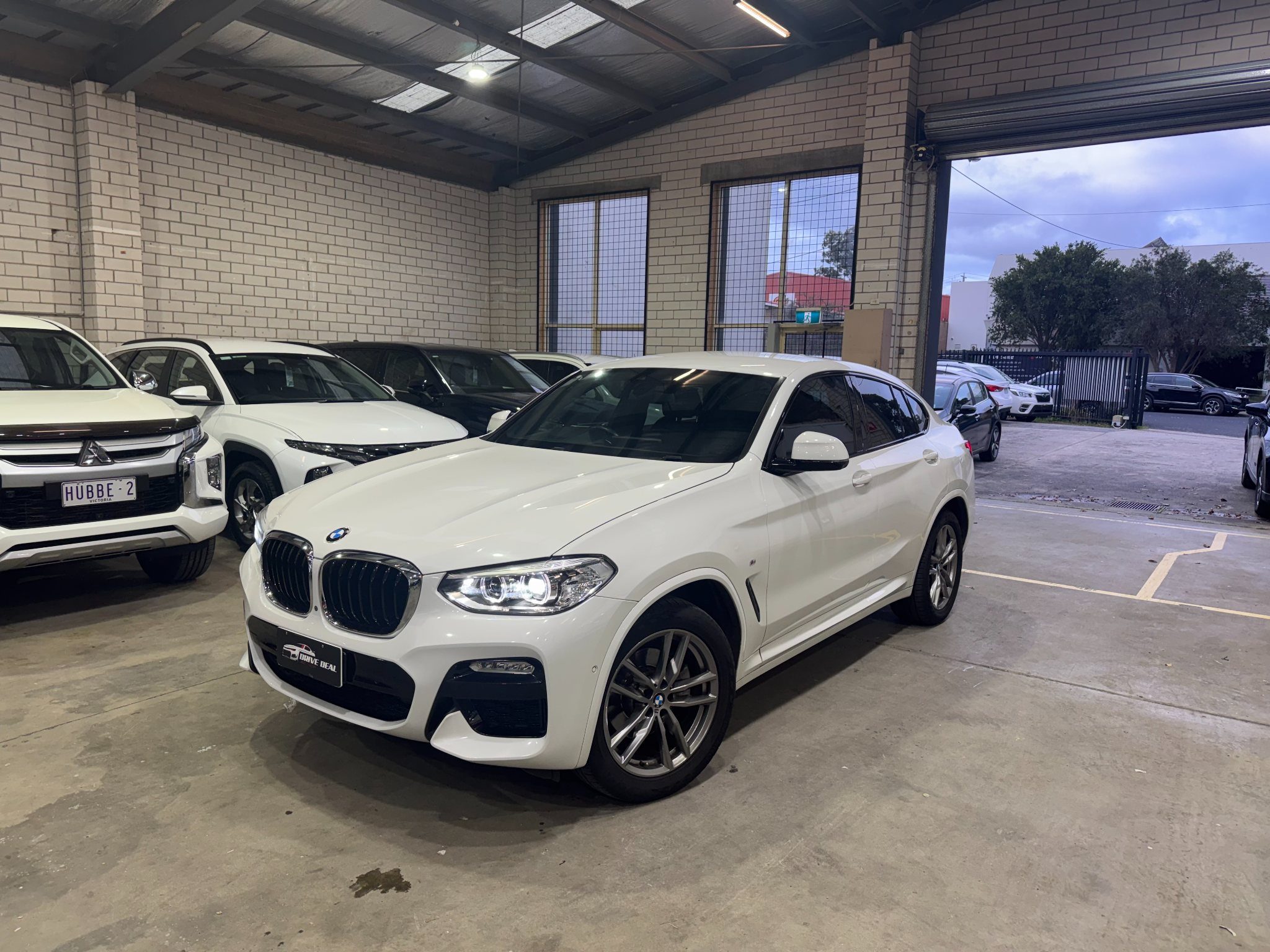 2019 BMW X4 Wagon Petrol Automatic white for sale at Drive Deals image 1
