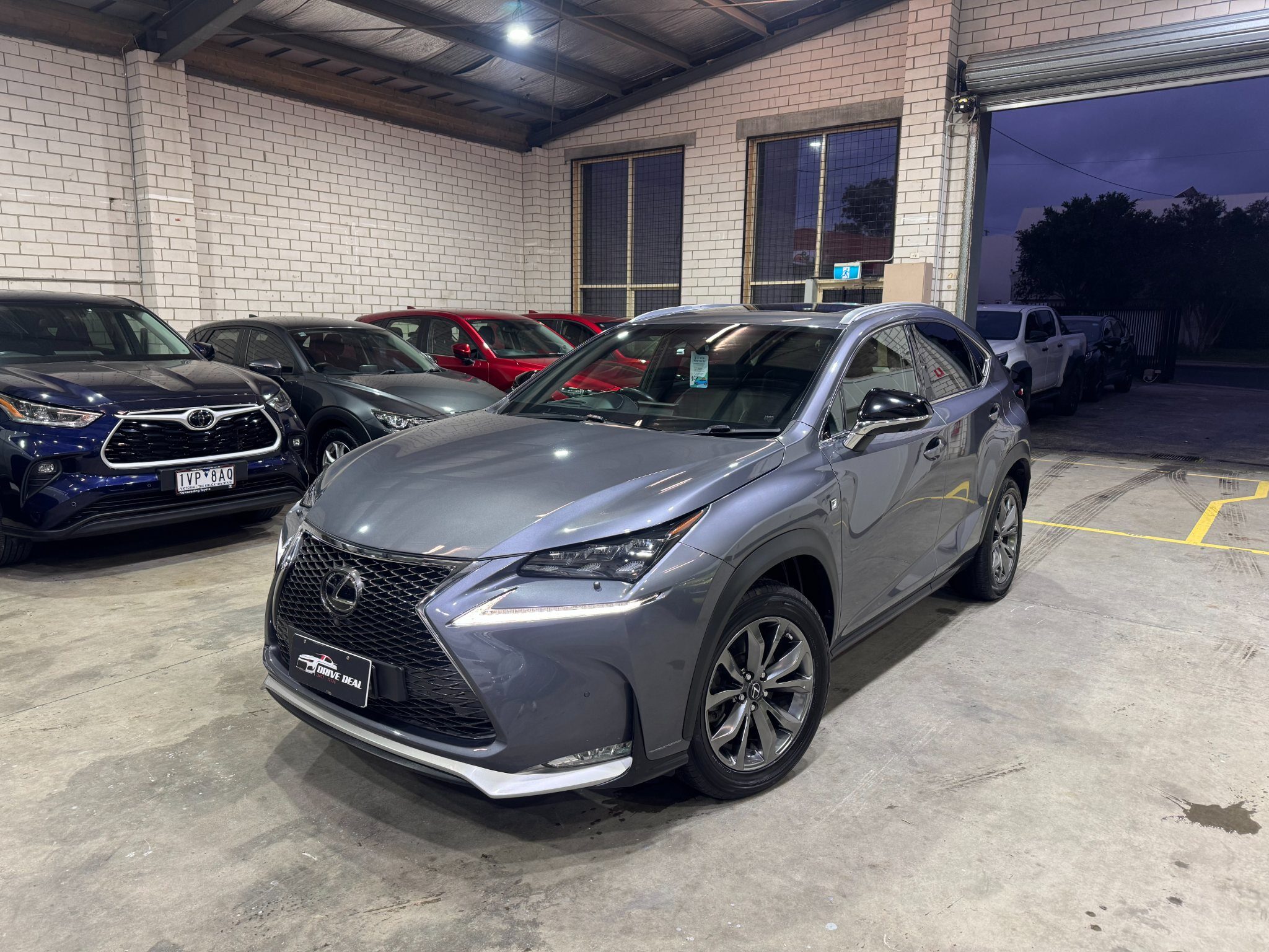 2016 Lexus NX 200t AGZ10L Wagon Petrol Automatic grey for sale at Drive Deals image 1